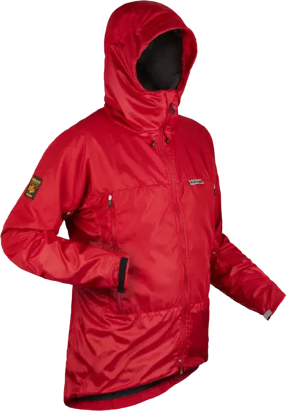 Mens Waterproof Hiking Jacket Paramo Velez In Fire Angled