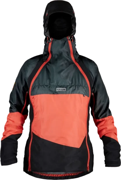 Womens Velez Evolution Hybrid Smock Hot Coral Steel Black Front