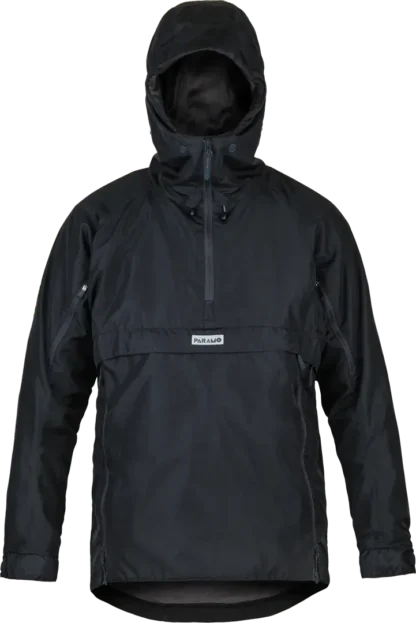 Mens Waterproof Winter Climbing Smock Velez Adventure In Black Front