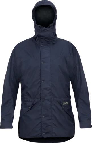 Mens Waterproof Winter Walking Jacket In Midnight Front