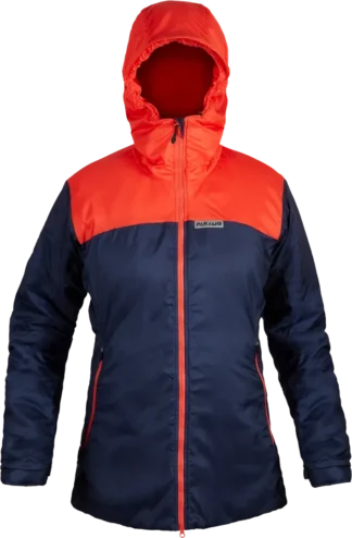 Womens Torres Alturo Jacket Midnight Hot Coral Womens Insulator Jacket Front