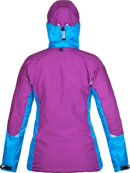 Womens Mountain Jacket Páramo Velez Foxglove Back