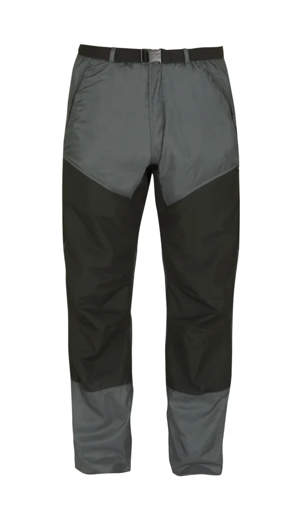 Mens Velez Adventure Trousers Rock Black Front